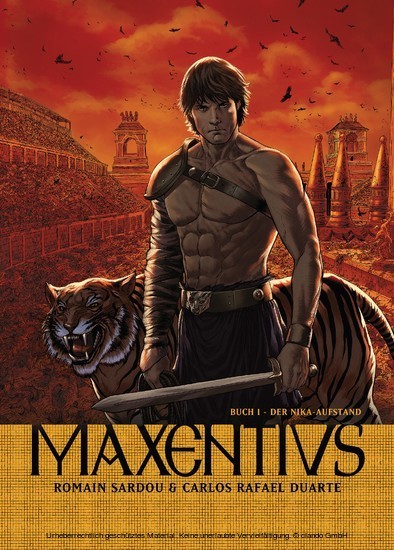 Maxentius, Band 1 - Der Nika- Aufstand main product photo
