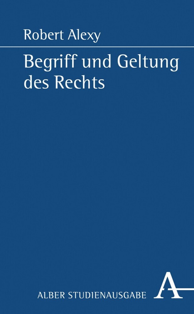 Begriff und Geltung des Rechts main product photo