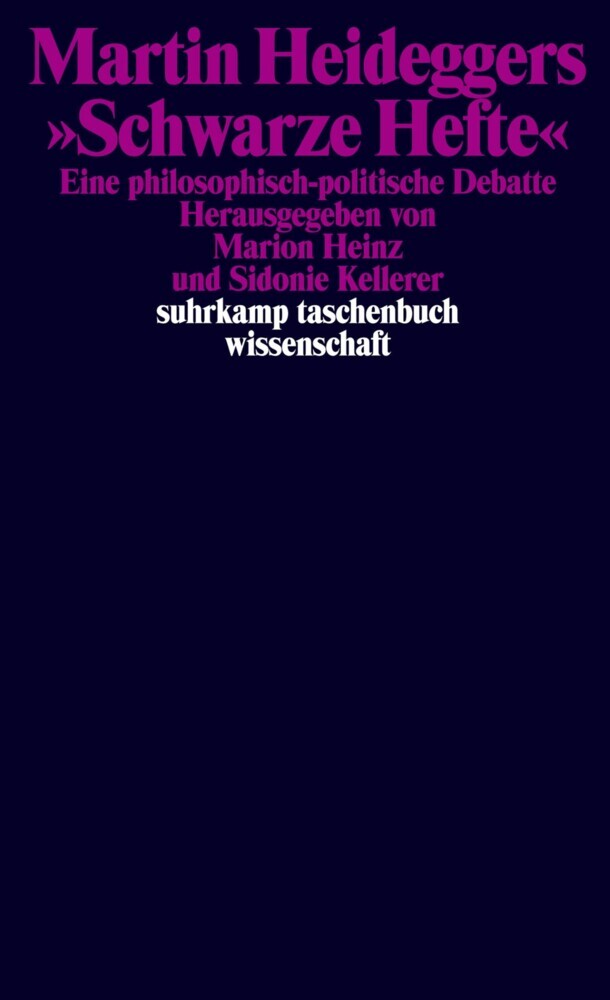 Martin Heideggers "Schwarze Hefte" main product photo