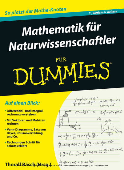 Mathematik für Naturwissenschaftler für Dummies main product photo