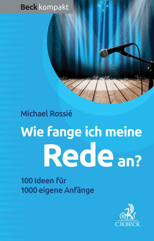Wie fange ich meine Rede an? main product photo