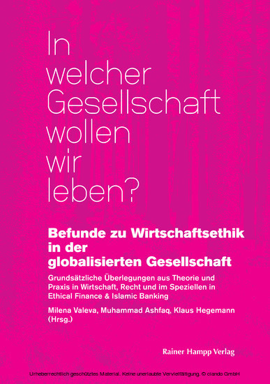 Befunde zu Wirtschaftsethik in der globalisierten Gesellschaft main product photo
