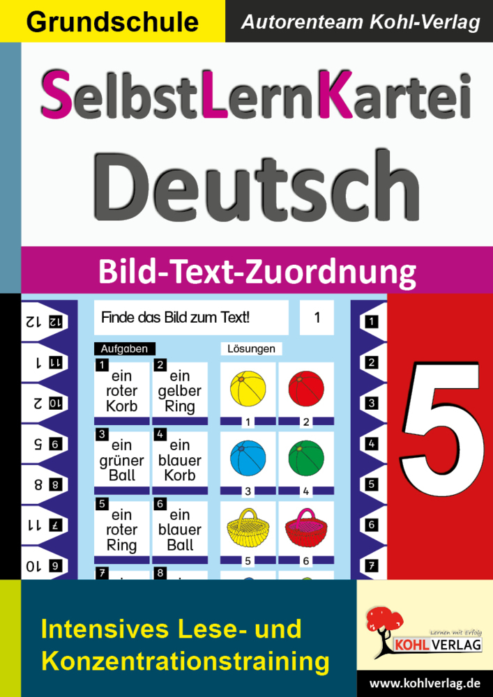 SelbstLernKartei Deutsch 5 main product photo