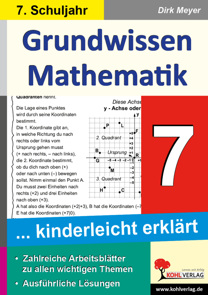 Grundwissen Mathematik / Klasse 7 main product photo