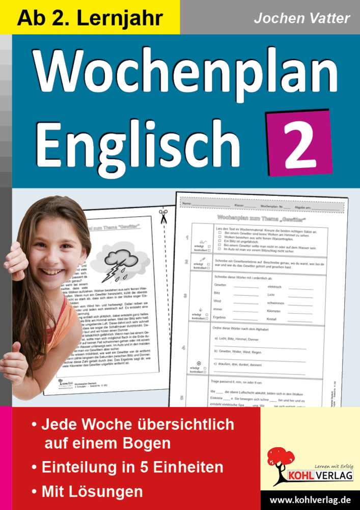 Wochenplan Englisch 2 main product photo