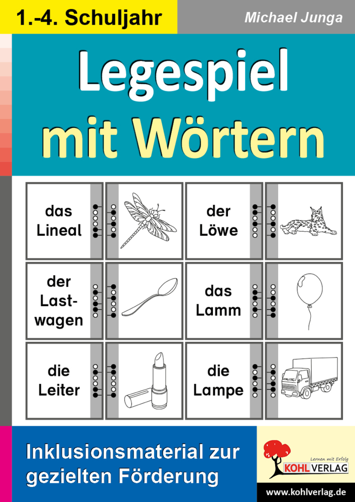 Legespiel mit Wörtern main product photo