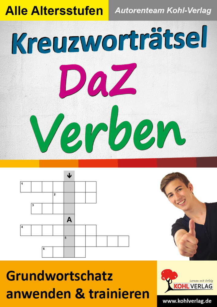 Kreuzworträtsel DaZ - Verben main product photo