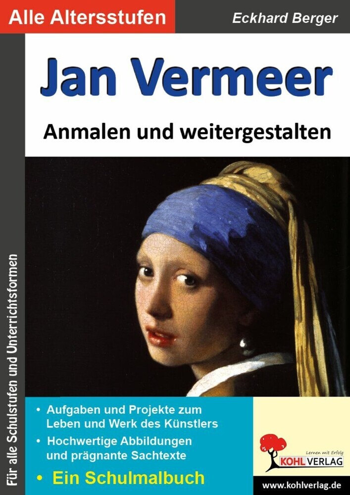 Jan Vermeer anmalen und weitergestalten main product photo
