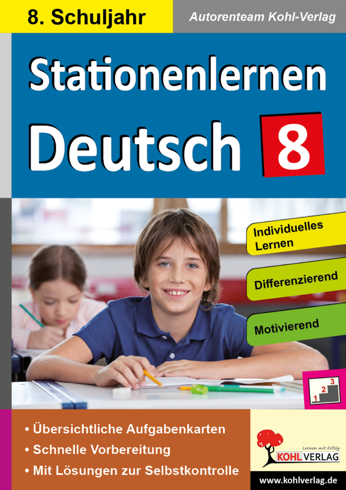 Stationenlernen Deutsch / Klasse 8 main product photo