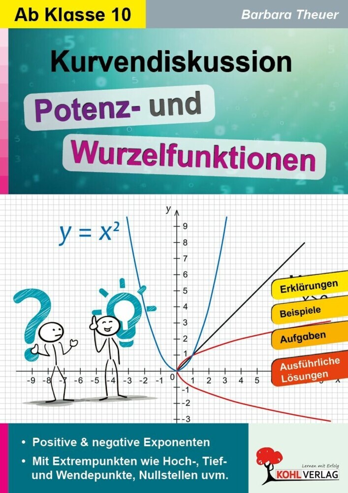 Kurvendiskussion / Potenz- und Wurzelfunktionen main product photo