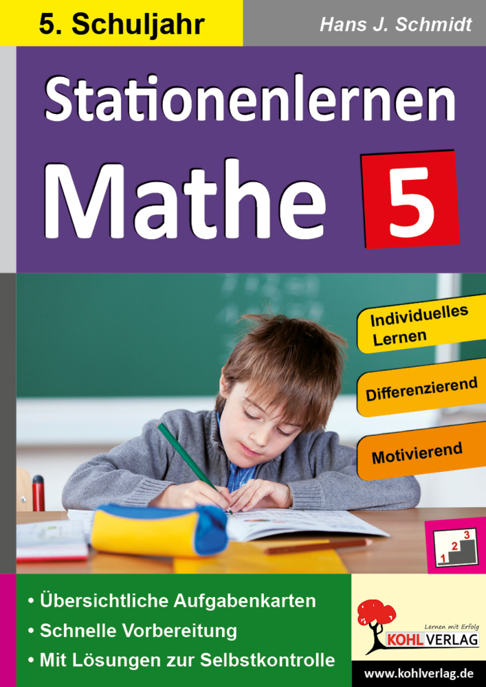 Stationenlernen Mathe / Klasse 5 main product photo