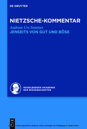 Kommentar zu Nietzsches 'Jenseits von Gut und Böse'