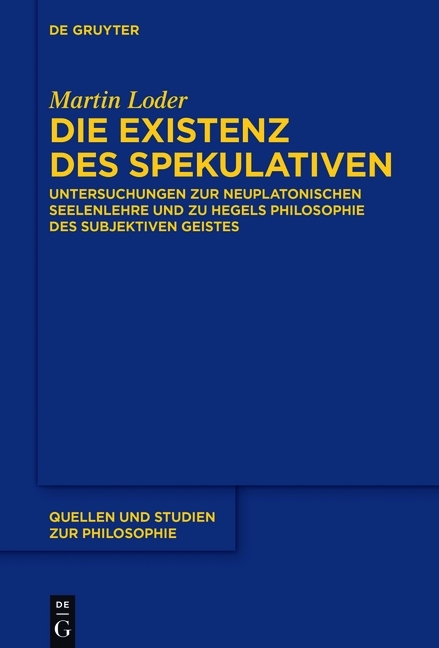Die Existenz des Spekulativen main product photo