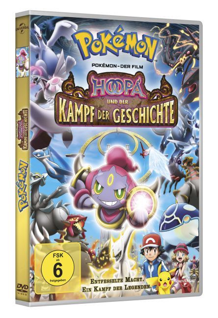 Pokémon Der Film: Hoopa und der Kampf der Geschichte, 1 DVD main product photo