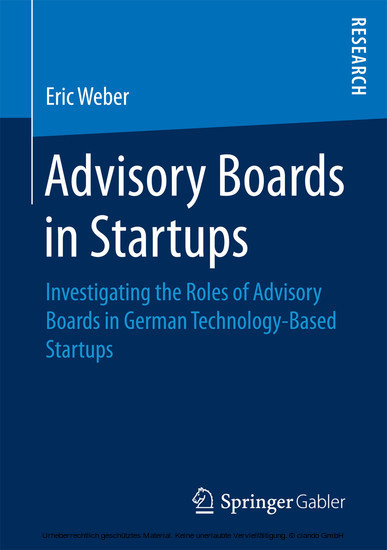 Advisory Boards in Startups main product photo