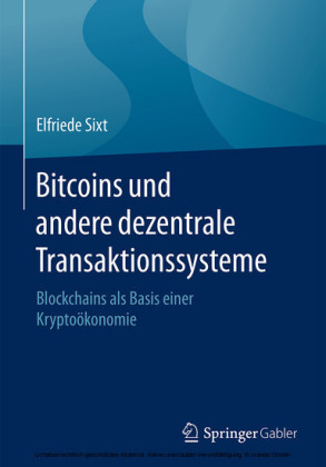 Bitcoins und andere dezentrale Transaktionssysteme