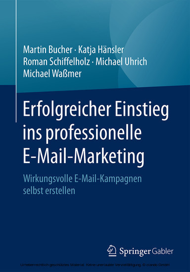 Erfolgreicher Einstieg ins professionelle E-Mail-Marketing main product photo