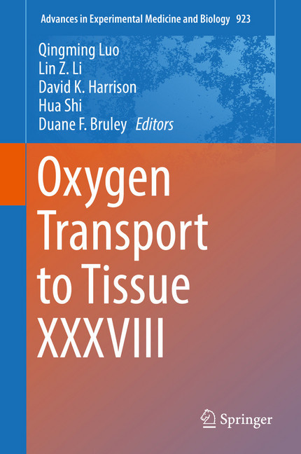 Oxygen Transport to Tissue XXXVIII main product photo