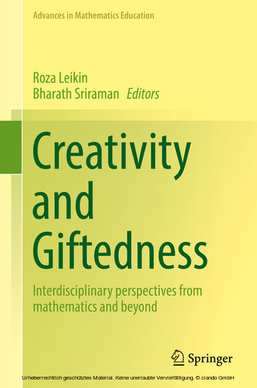 Creativity and Giftedness main product photo