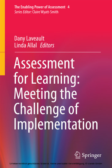 Assessment for Learning: Meeting the Challenge of Implementation main product photo