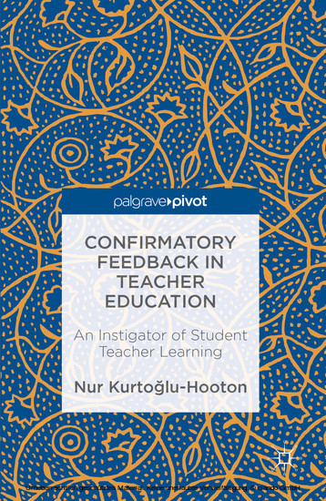 Confirmatory Feedback in Teacher Education main product photo