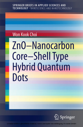 ZnO-Nanocarbon Core-Shell Type Hybrid Quantum Dots