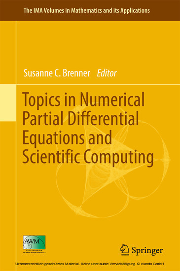 Topics in Numerical Partial Differential Equations and Scientific Computing main product photo
