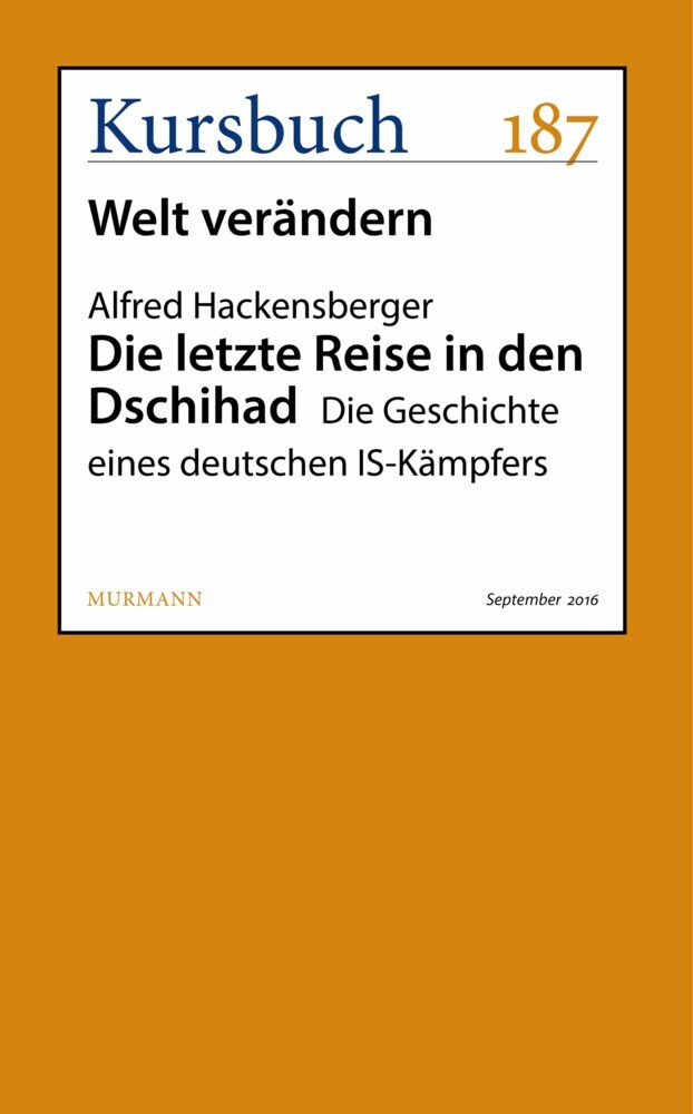 Die letzte Reise in den Dschihad main product photo