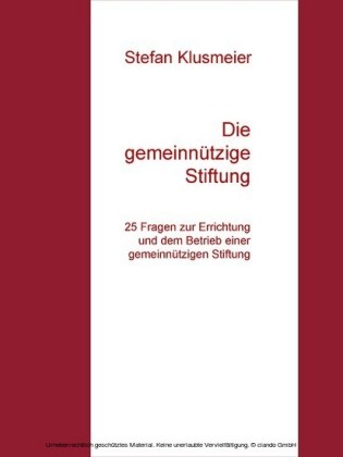 Die gemeinnützige Stiftung