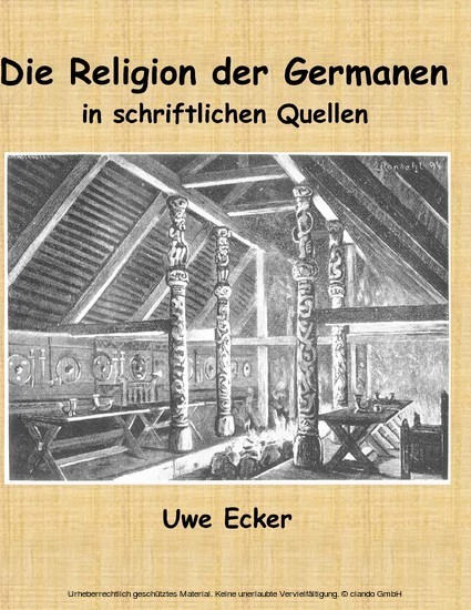 Die Religion der Germanen in schriftlichen Quellen main product photo