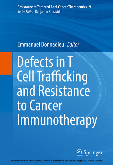 Defects in T Cell Trafficking and Resistance to Cancer Immunotherapy main product photo