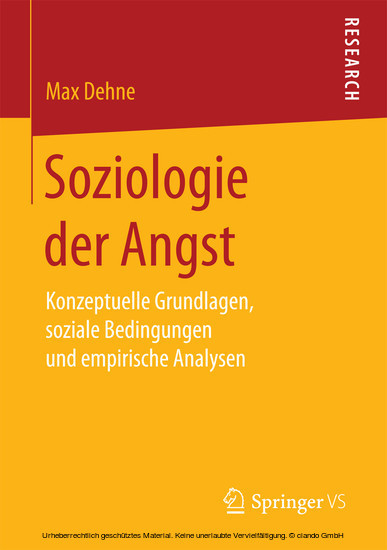 Soziologie der Angst main product photo
