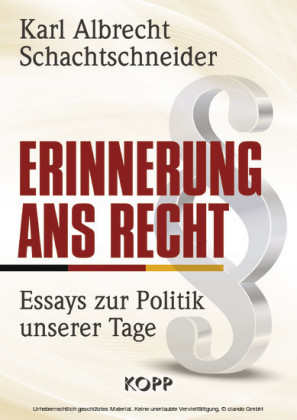 Erinnerung ans Recht
