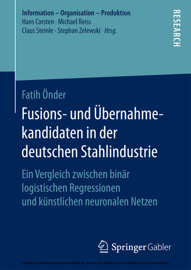Fusions- und Übernahmekandidaten in der deutschen Stahlindustrie main product photo