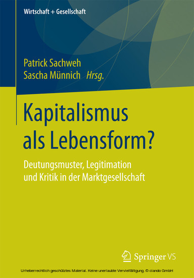 Kapitalismus als Lebensform? main product photo
