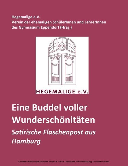 Eine Buddel voll Wunderschönitäten main product photo