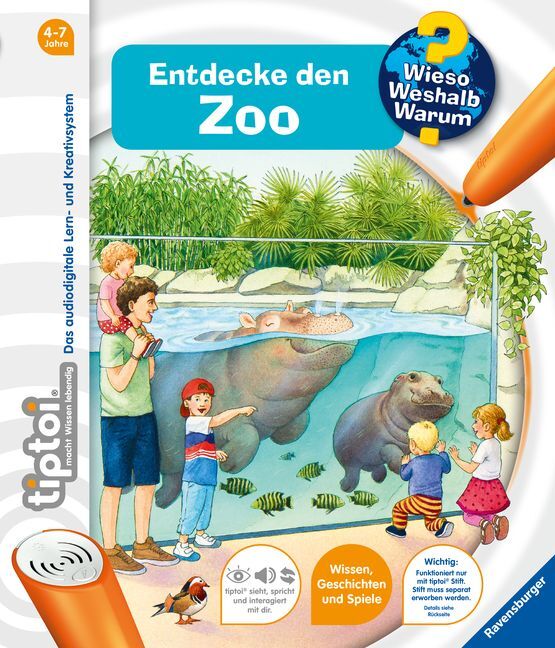 tiptoi® Wieso? Weshalb? Warum? - Entdecke den Zoo main product photo