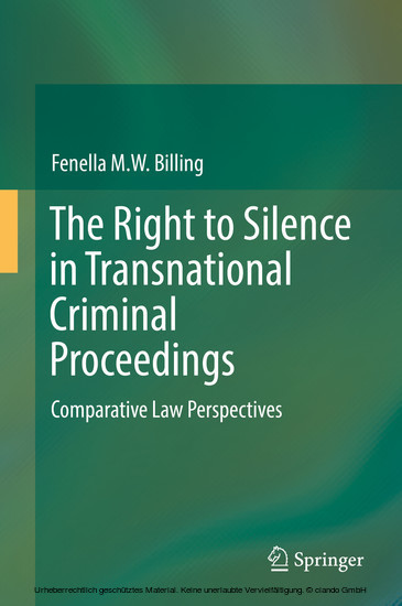 The Right to Silence in Transnational Criminal Proceedings main product photo