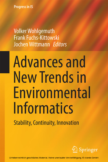 Advances and New Trends in Environmental Informatics main product photo