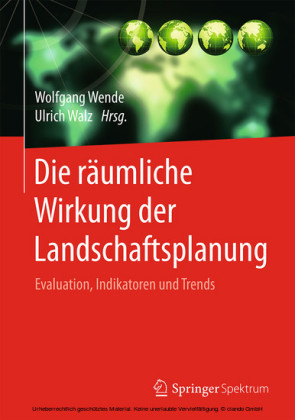 Die räumliche Wirkung der Landschaftsplanung