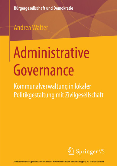 Administrative Governance main product photo