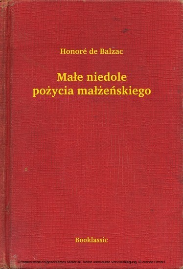 Male niedole pozycia malzenskiego main product photo