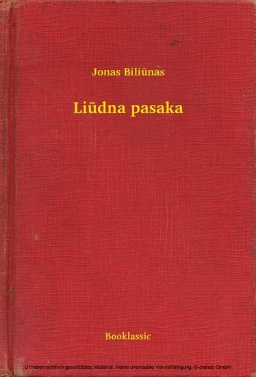 Liudna pasaka main product photo