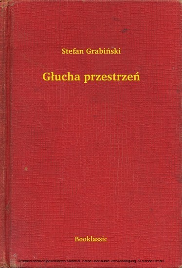 Glucha przestrzen main product photo