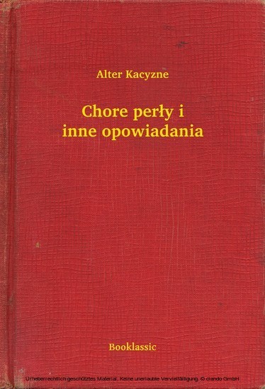 Chore perly i inne opowiadania main product photo