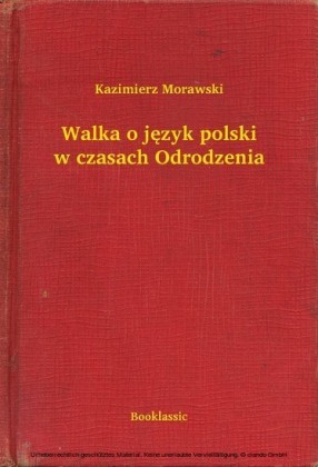 Walka o jezyk polski w czasach Odrodzenia