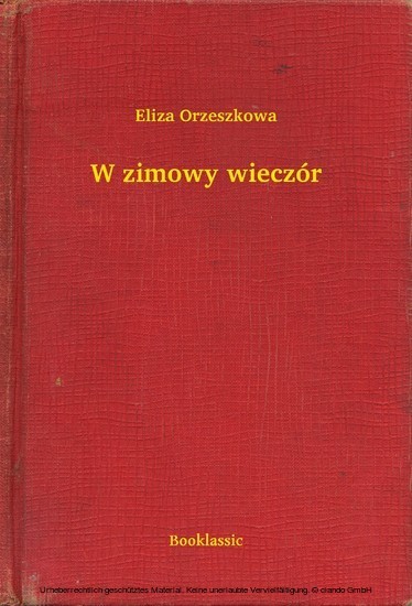 W zimowy wieczór main product photo