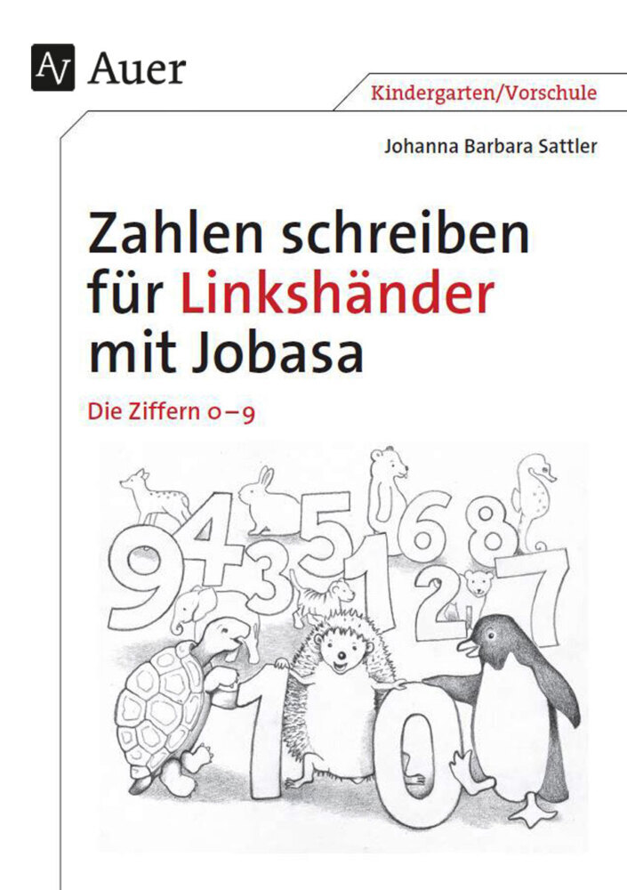 Zahlen schreiben für Linkshänder mit Jobasa main product photo