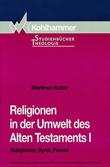 Religionen in der Umwelt des Alten Testaments I main product photo