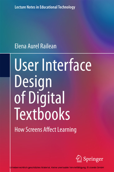 User Interface Design of Digital Textbooks main product photo